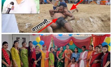 वाराणसी के पहलवान को एक झटके में धर्मापुर के जाबाज पहलवान सिकंदर सोनकर ने किया चित,  सांसद धंनजय सिंह और  विधायक डा हरेन्द्र प्रताप सिंह व इंजिनियर अजय प्रताप पाल (प्रधान संपादक)  ने पीठ थपथपाया   