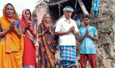 ढहा आशियाना, परिवार दरबदर ठोकरें खाने को मजबूर,