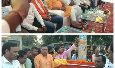 जफराबाद विधायक डा. हरेंद्र प्रताप सिंह ने इंटरलाकिंग रास्ते का बेहतरीन तोहफा मालती देवी शिक्षण संस्थान को दिया