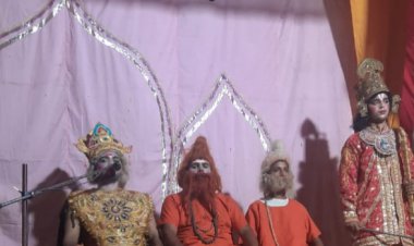 आदर्श रामलीला एवं कृष्ण लीला समिति हुआ आरंभ