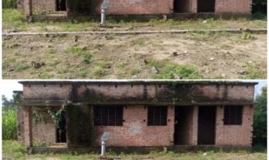 जौनपुर \खुटहन जच्चा-बच्चा केन्द्र बना खंडहर