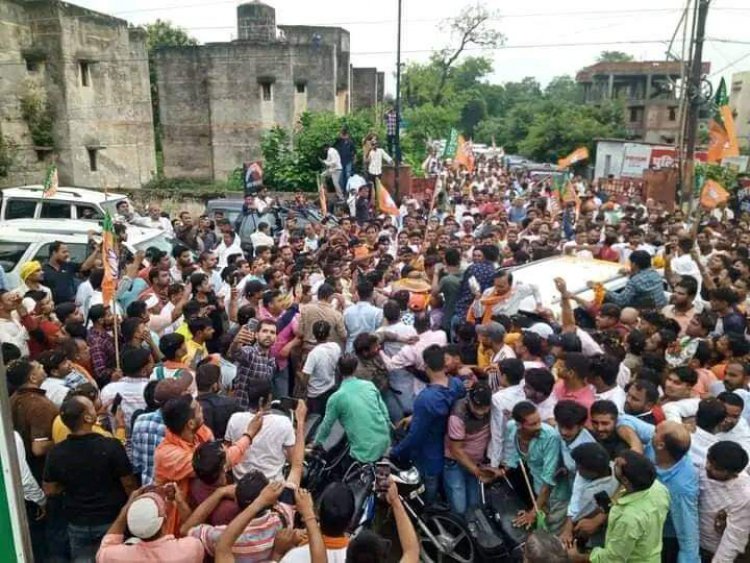 जनता के प्रेम को देख भावुक हुए पूर्व विधायक :  पुस्पेंद्र तिवारी