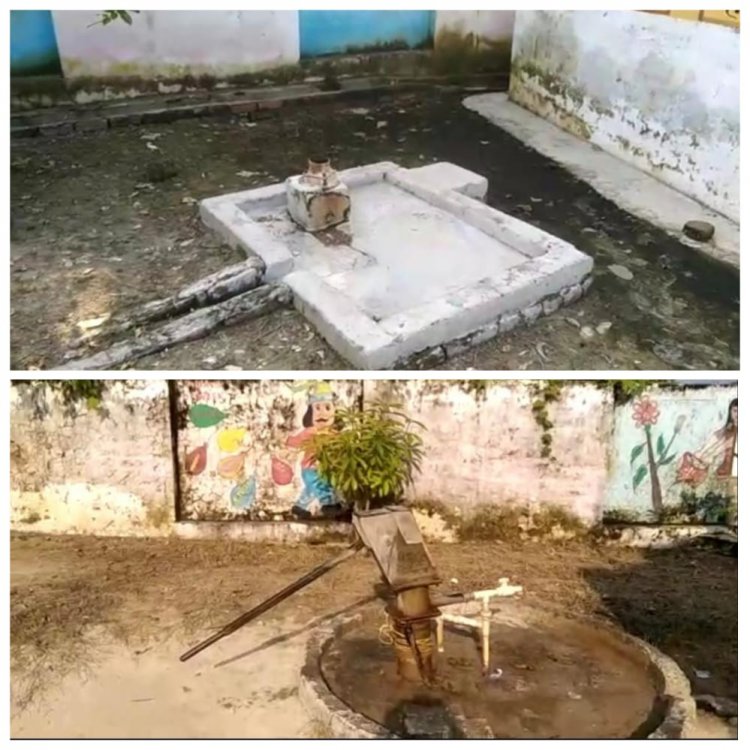 भ्रष्ट ग्राम प्रधान ने प्राईमरी पाठशाला को बना दिया भूतसाला, प्राईमरी विद्यालय का दसा हुआ दुर्दशा..... 