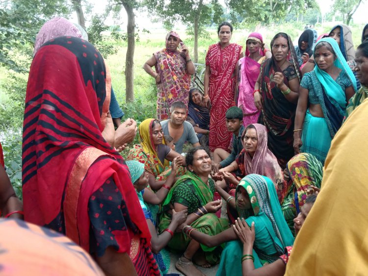 मूर्ति विसर्जन के दौरान तालाब में डुबा युवक,गांव में छाया मातम