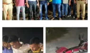 गाजीपुर , बैंको में हुई लूटपाट के  दौरान  पुलिस को मिली बड़ी  सफलता ,लुटेरे चढ़े पुलिस के हथ्थे