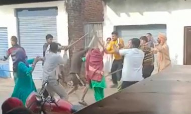 जौनपुर, धर्मापुर / धर्मापुर में मारपीट व जमकर पथराव, कई घायल