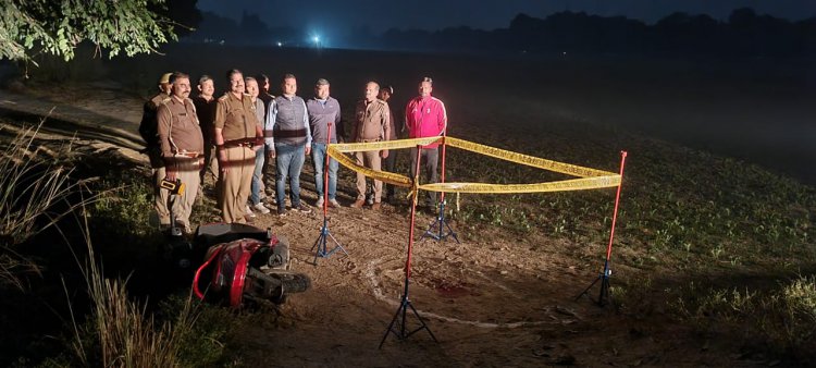 करछना क्षेत्र मर्दापुर स्थित अनमोल ढाबे के पास हुई युवक की निर्मम हत्या का मुख्य आरोपी पुलिस मुठभेड़ में घायल,गिरफ्तार कर भेजा गया जेल