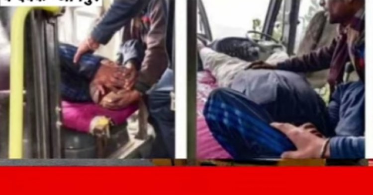 दो स्कूली बसो में हुई आपस में भिड़ंत, 5 बच्चे हुए घायल.