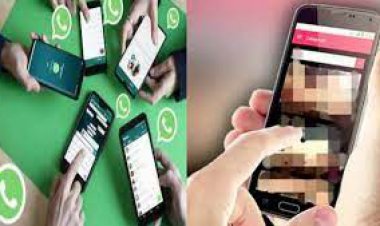 व्हाट्सएप ग्रुप में अश्लील वीडियो भेजना पड़ गया महंगा ।