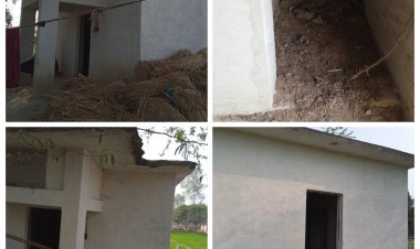 सामुदायिक शौचालय के नाम पर सरकारी पैसो का किया गया दुरूपयोग, जिम्मेदार कौन