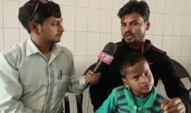 पिता अपने दिव्यांग सन्तानो को लेकर खा रहा दर-दर ठोकरे, नही मिल रहा कोई सहारा