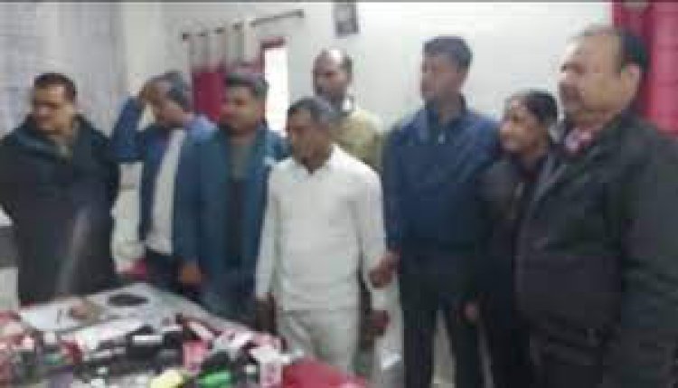 पकड़ा गया पीडब्ल्यूडी विभाग का घूसखोर कर्मचारी