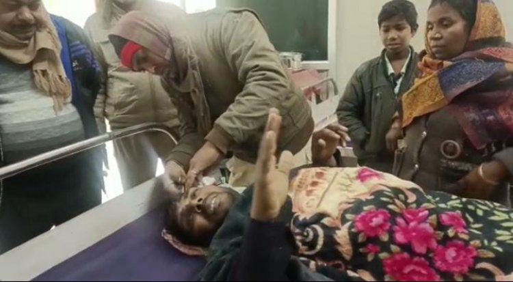 घर व जमीन के विवाद को  लेकर दो पक्षों में हुआ मारपीट, एक का सिर फटा