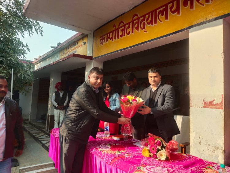 विकासखंड बक्सा की ग्राम पंचायत नगरी में जनचौपाल का आयोजन