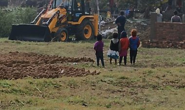 साझात जमीन पर  अवैध कब्जा