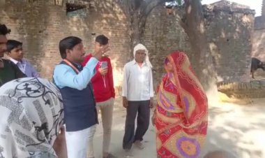 आदेश के बिपरीत, खड़ी फसल में करवा रहे चकरोड निर्माण