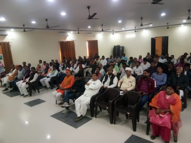 भारतीय जनता पार्टी जिला जौनपुर के कार्यालय पर अमृत काल बजट पर प्रेस वार्ता..