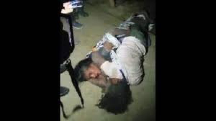 उन्नाव में, ग्रामीणों ने प्रेमी-युगल को एक दूसरे से बांधकर पीटा