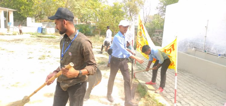 जनता महाविद्यालय रतनपुर पर सात दिवसीय राष्ट्रीय शिविर का हुआ आयोजन