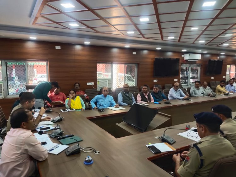 चैत्र नवरात्रि, रामनवमी और रमजान त्यौहार को शान्तिपूर्ण मनाये जाने के सम्बन्ध में जिला शान्ति समिति बैठक सम्पन्न