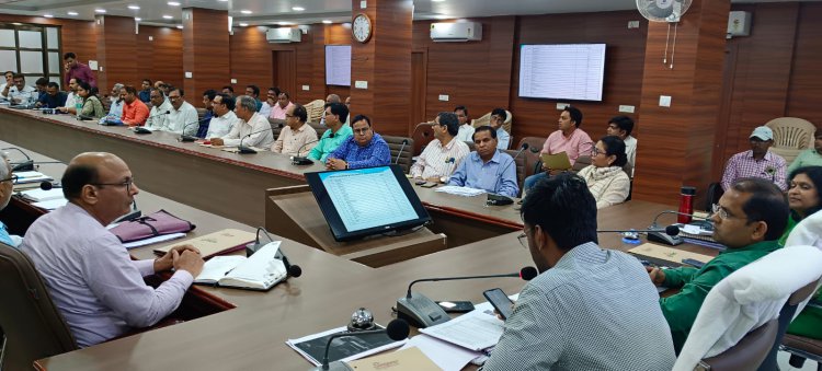 संचारी रोग नियंत्रण अभियान की द्वितीय अंतर विभागीय समन्वय समिति की बैठक