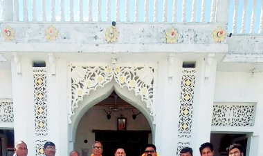 राजभवन मेढा़वां में राणा सूबेदार सिंह चौहान का हुआ भव्य स्वागत