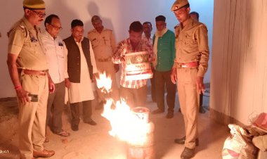 आग से बचने के लिए दी गई ट्रेनिंग