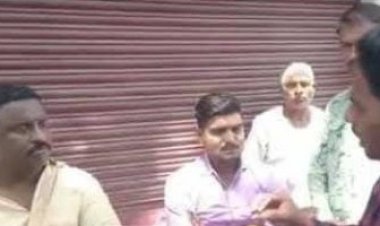 चुनाव प्रचार में निकले विधायक को बीजेपी कार्यकर्ता ने सुनाई खरीखोटी