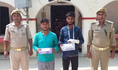 देशी पिस्टल के साथ दो गिरफ्तार