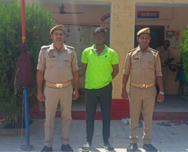 चंदवक पुलिस द्वारा चोरी डकैती की योजना बनाने वाला वाछिंत हुआ गिरफ्तार.