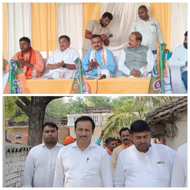 जौनपुर कि नगर पंचायत गौराबादशाहपुर में दिखी भाजपा कि लहर