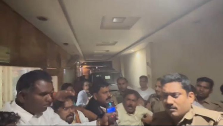 सपा विधायक लकी यादव ने जेई समेत तीन लोगों को बनाया बंधक