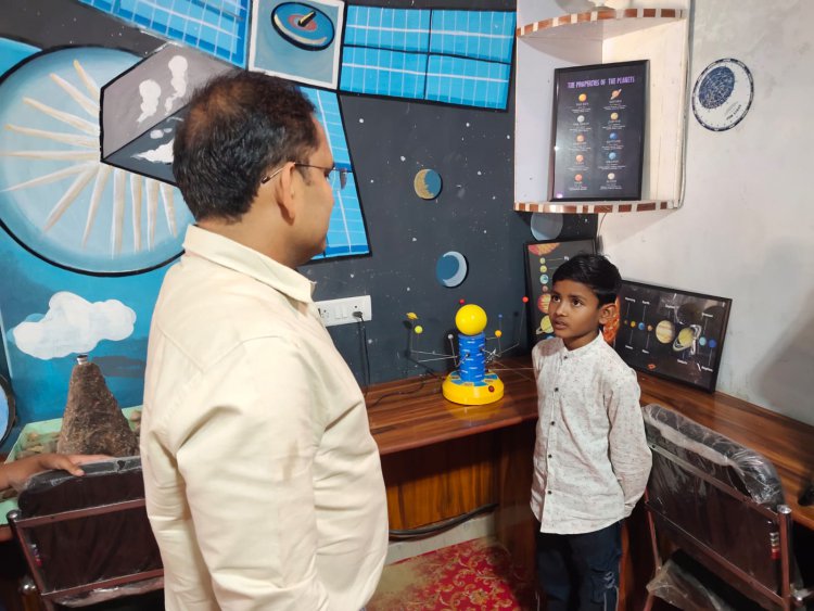 प्राथमिक विद्यालय ताहिरपुर का आकस्मिक निरीक्षण