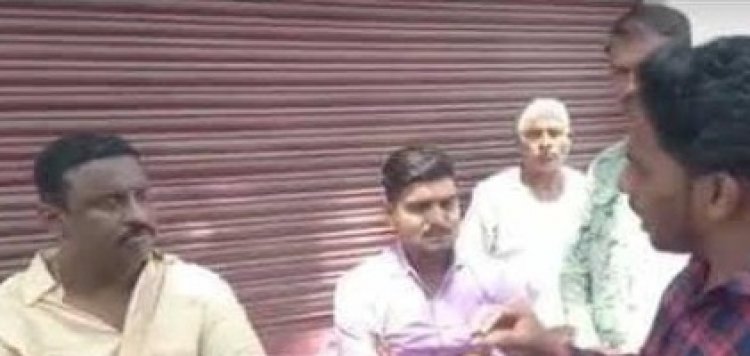 चुनाव प्रचार में निकले विधायक को बीजेपी कार्यकर्ता ने सुनाई खरीखोटी