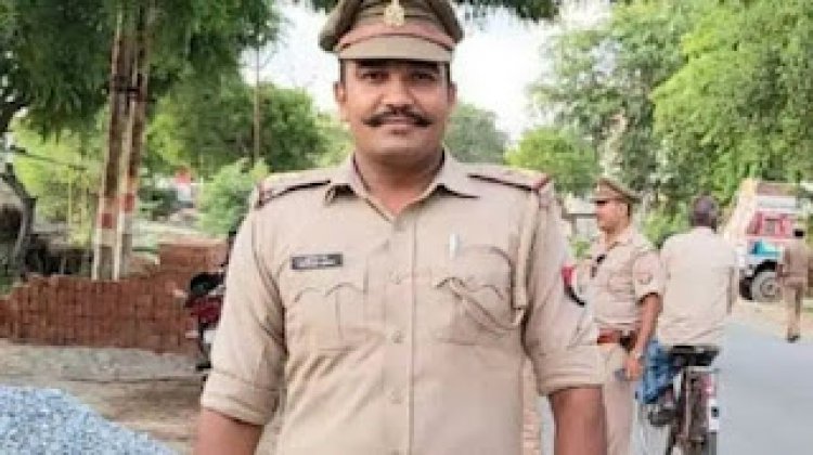 भ्रष्ट दरोगा अभिषेक वर्मा एक लाख घूस लेते रंगे हाथ गिरफ्तार