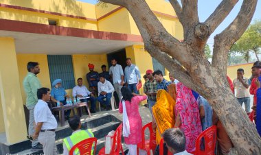 जल जीवन मिशन की जिले में किए गए कार्यो का हुआ निरीक्षण