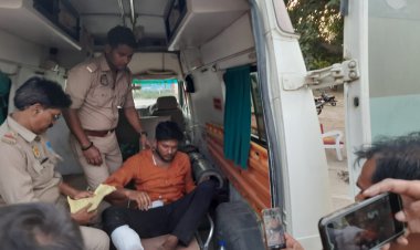 पुलिस मुठभेड़ मे एक बदमाश घायल, पिस्टल एवं जिंदा कारतूस बरामद।