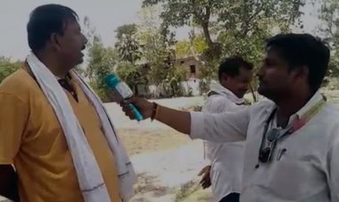 सरकारी हास्पिटल को अपने बाप की जागीर समझने वाला जनता विरोधी ग्राम प्रधान