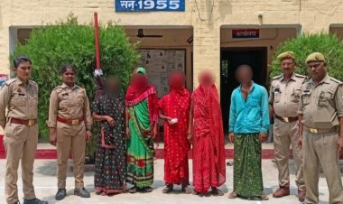 चंन्दवक पुलिस द्वारा चोरी के पांच नफरत अभियुक्त गिरफ्तार