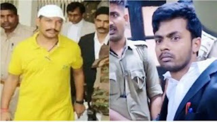 लखनऊ कोर्ट के बाहर गोली मारकर हत्या.