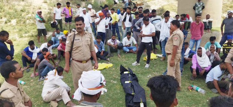 स्नान के दौरान हादसा, अंत्येष्टि में गए बीकॉम के छात्र की गोमती नदी में डूबने से मौत