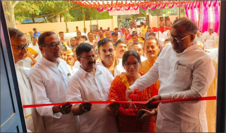 राज्यमंत्री ने खानापट्टी ग्राम सचिवालय का किया लोकार्पण