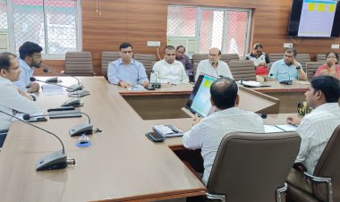 कलेक्ट्रेट सभागार में जिला पोषण समिति/जिला कन्वर्जेन्स कमेटी की बैठक