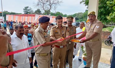 जौनपुर जिले के चंन्दवक थाना क्षेत्र से सटे ब्राह्मनपुर पुलिस चौकी का हुआ उद्घाटन