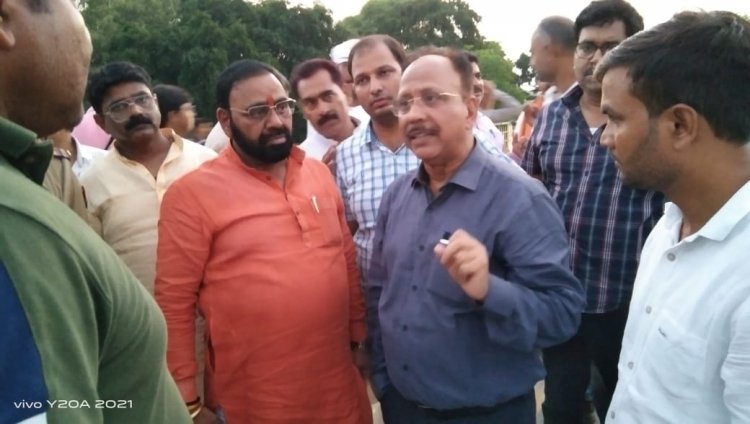 जल्द शुरू कराए जाएंगे निर्माण के कार्य, निरीक्षण पूर्ण