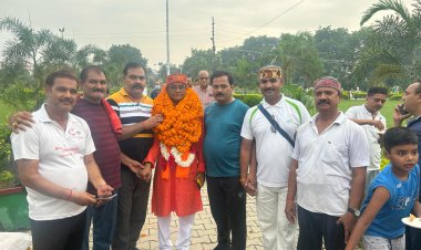 लोहिया पार्क मार्निंगवाकर क्लब का हुआ  आगाज