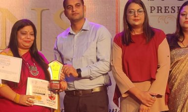 जौनपुर: समाज में उत्कृष्ट कार्य के लिए उर्वशी सिंह को इन्सपायरिग इंडियन अवार्ड से किया गया सम्मानित |
