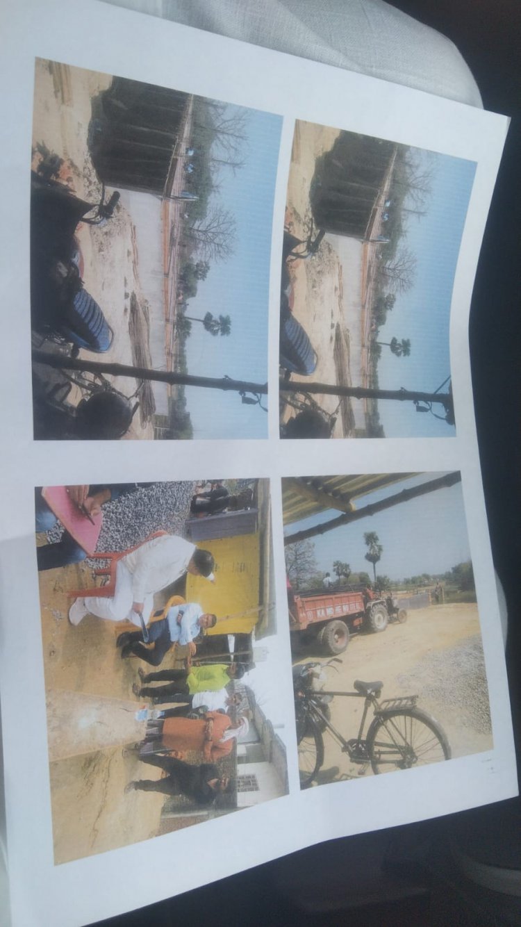 दबंग व भू माफियाओं की दबंगई सातवें आसमान पर, अवैध कब्ज़ा