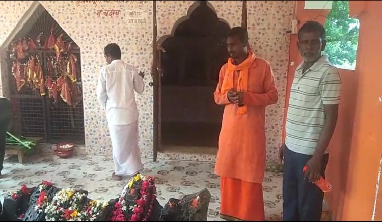 चोरों का  बढ़ता जा रहा आतंक, ज्वाला देवी मंदिर से घंटा मशीन एवं दान पेटिका गायब