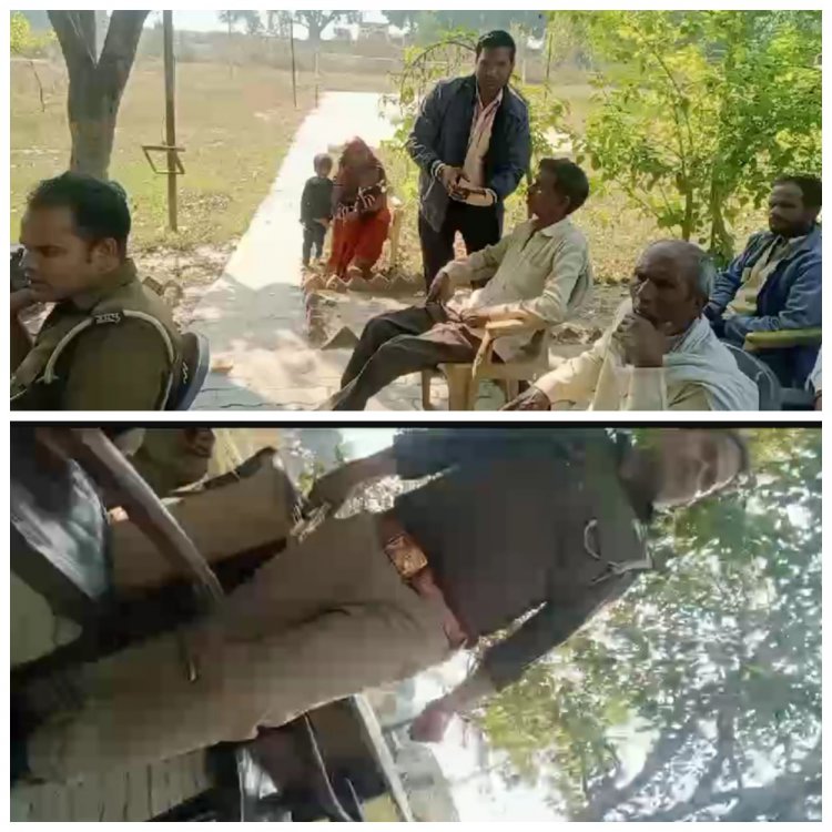 थाने में पुलिसवालों ने किया पत्रकार से मोबाइल छीना झपटी